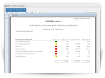 The Safety Navigator Work Flow Activity Management